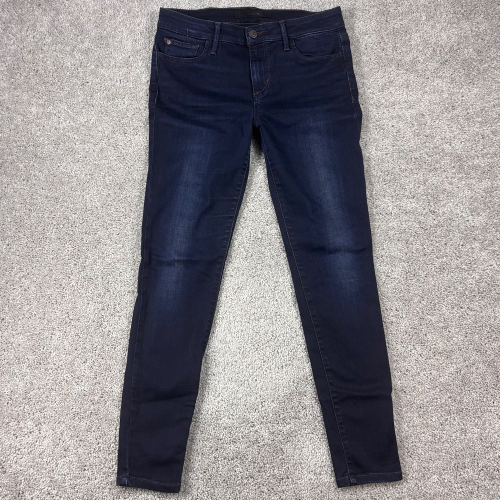 Joe's Jeans The Icon Ankle Mid Rise Skinny Jeans Selma Dark Wash Size 28
